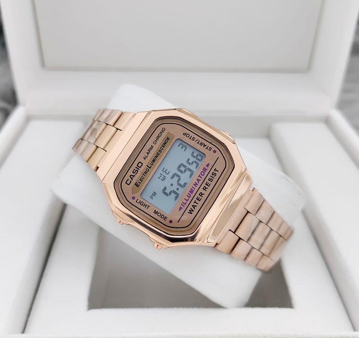 Casio Vintage Retro Metallic Digital Watch Collection
