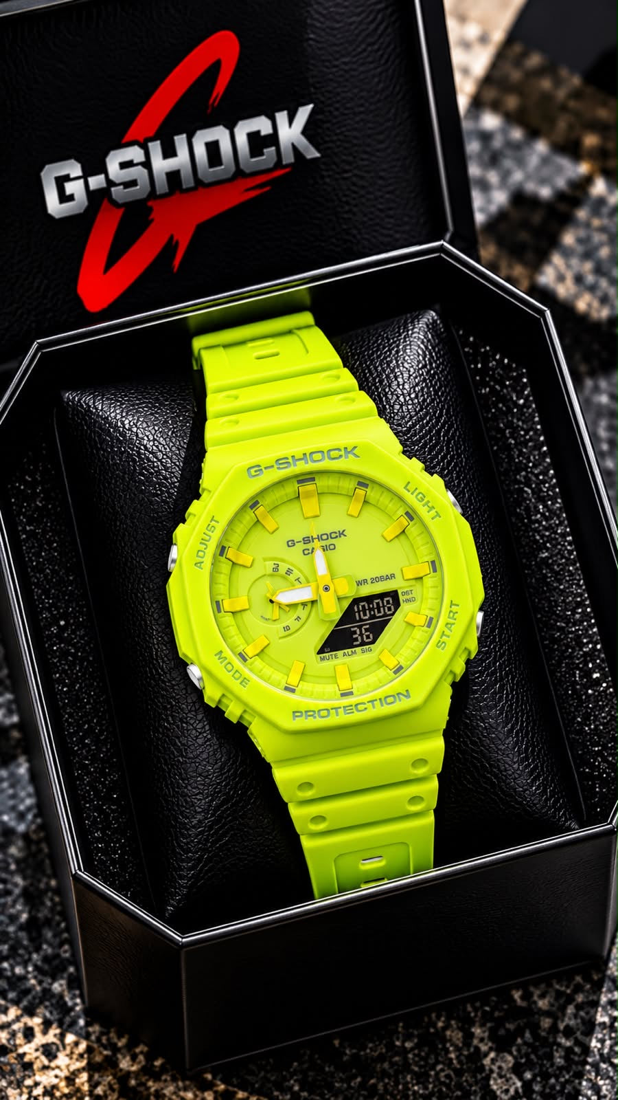 Casio G-Shock "CasiOak" Octagonal Analog-Digital Sports Watch Series
