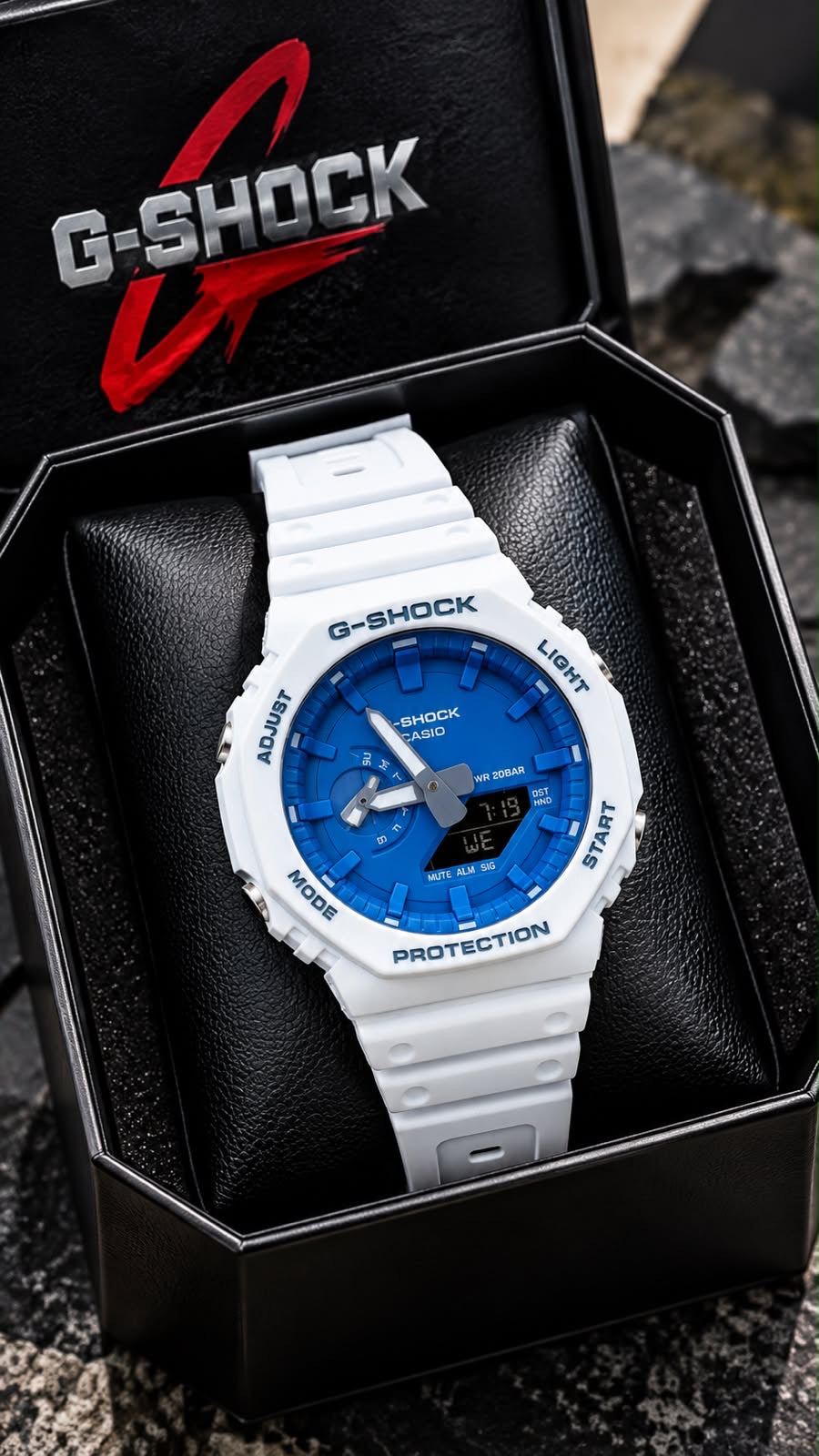 Casio G-Shock "CasiOak" Octagonal Analog-Digital Sports Watch Series