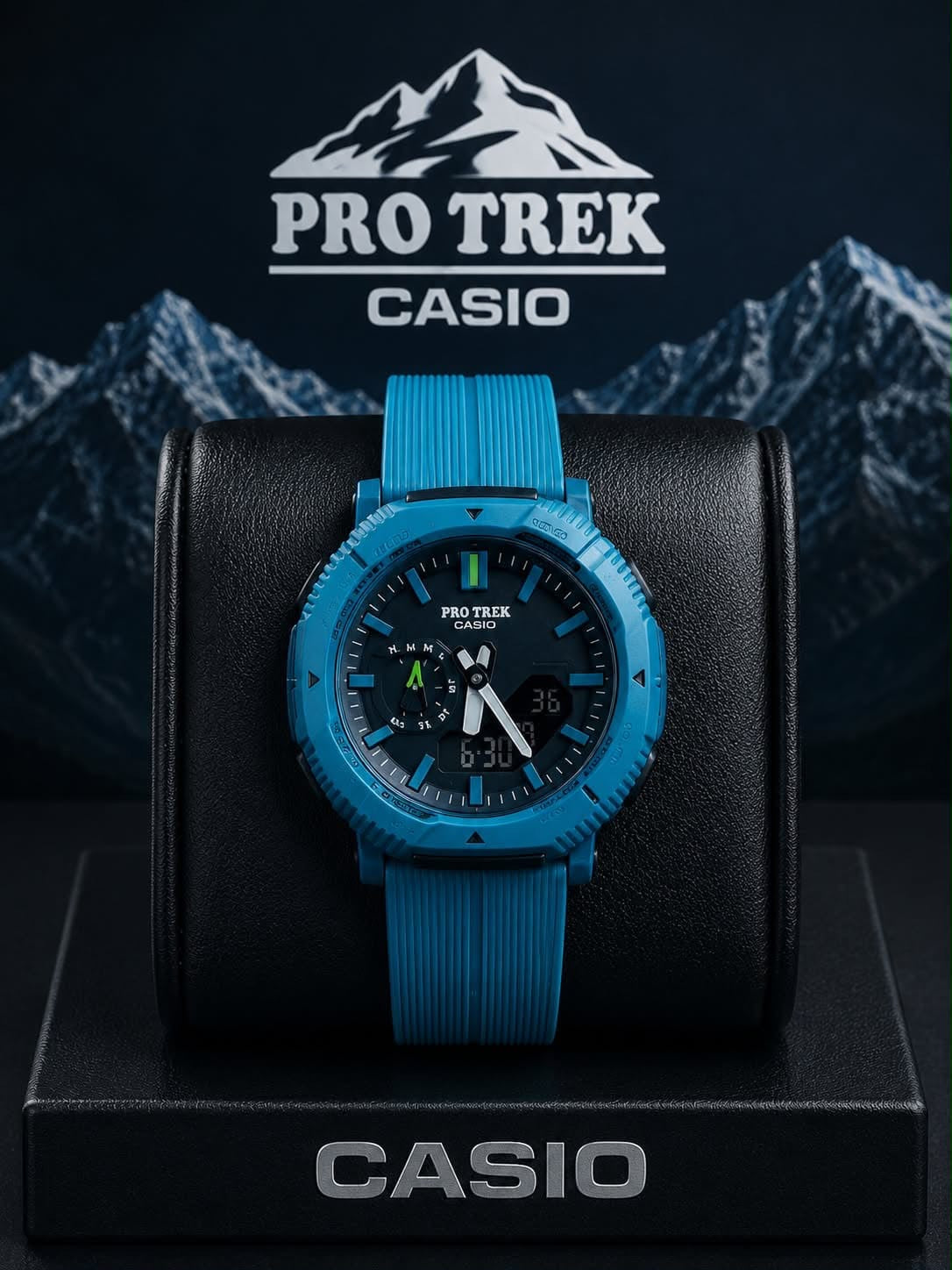 Casio Pro Trek Mountain Series Analog-Digital Resin Sport Watch