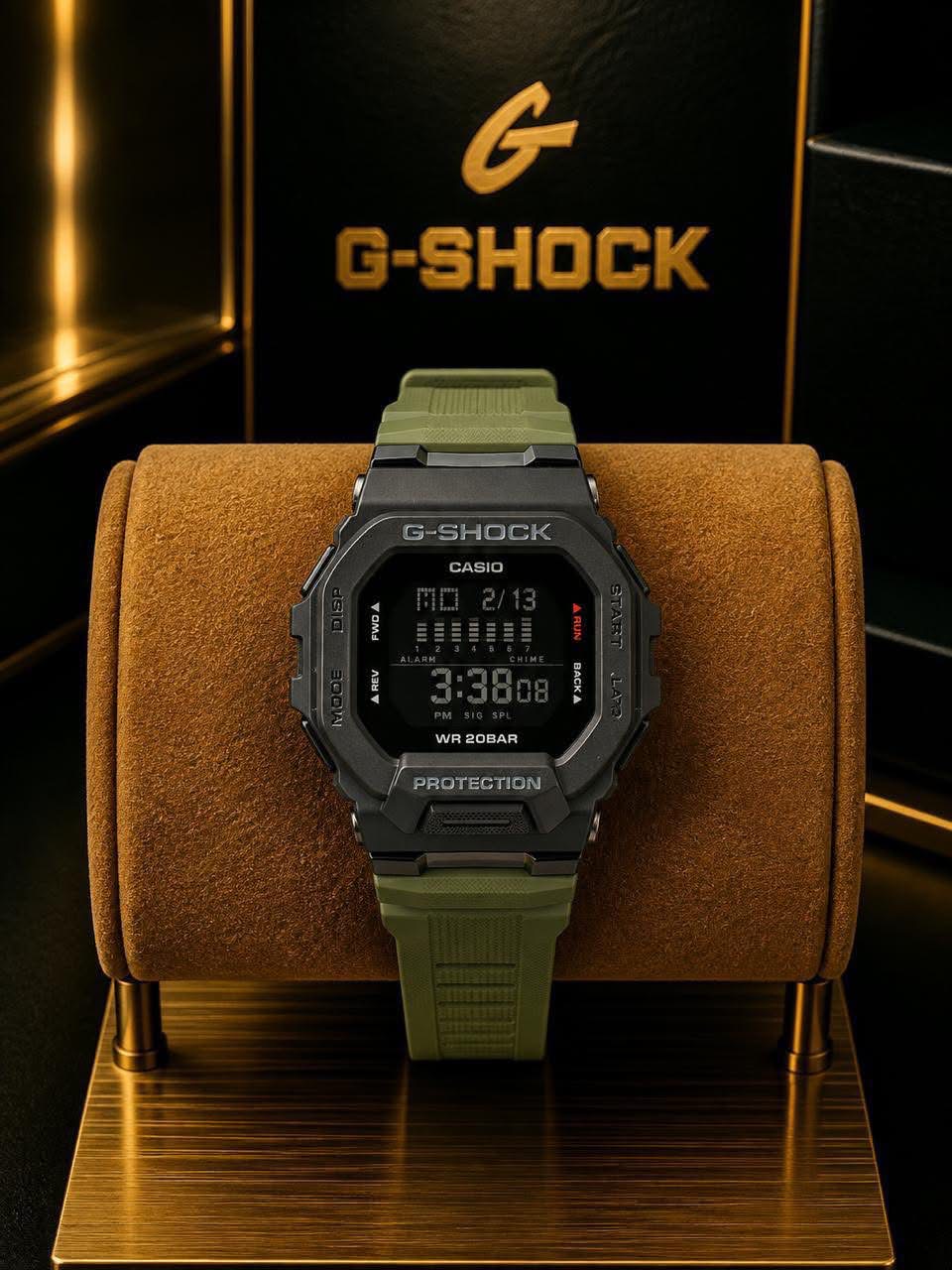 Casio G-Shock Square Digital Sports Watch Series (WR 20BAR)