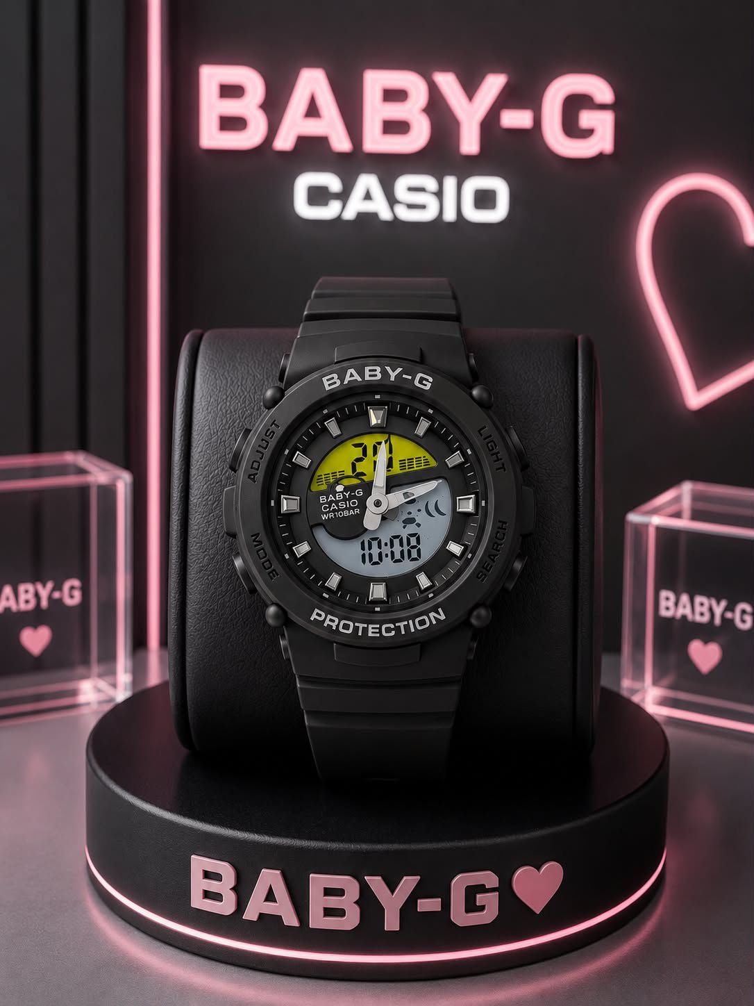 Casio Baby-G Shock Resistant Analog-Digital Sports Watch Collection