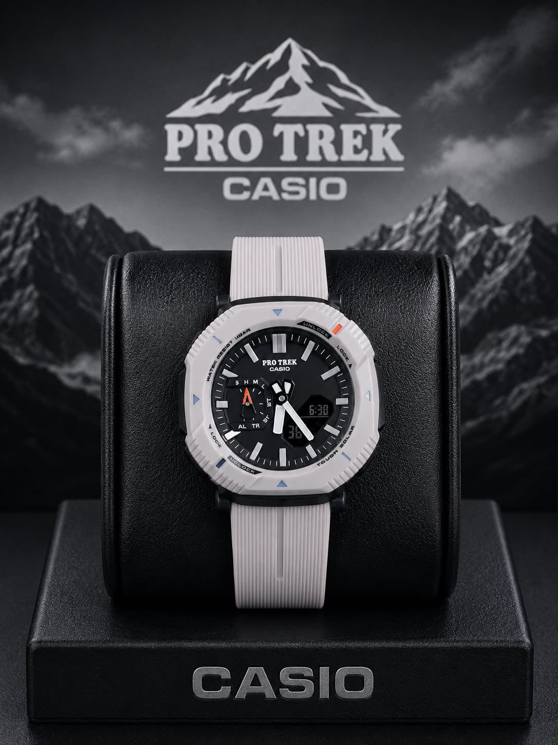 Casio Pro Trek Mountain Series Analog-Digital Resin Sport Watch
