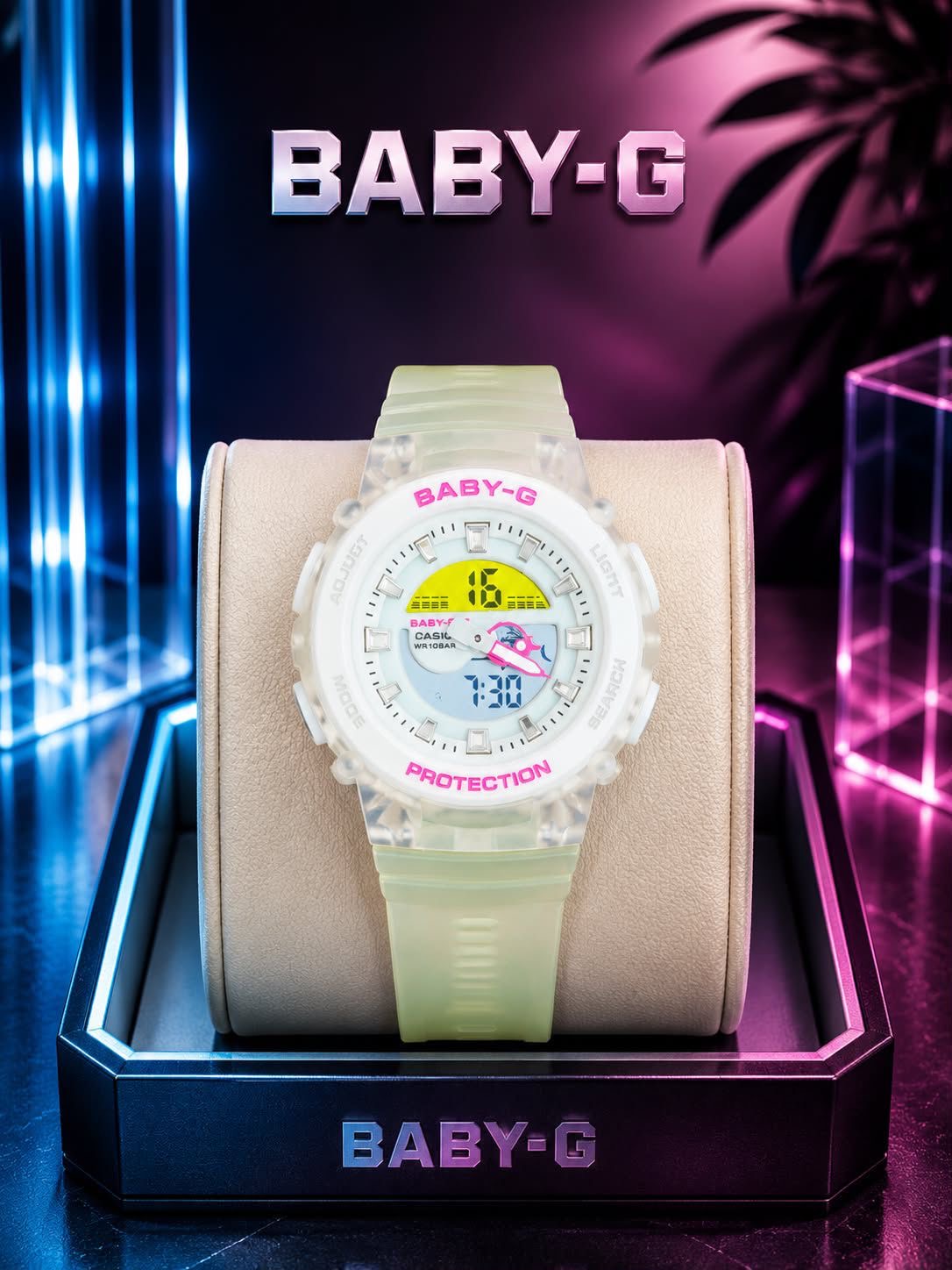 Casio Baby-G Shock Resistant Analog-Digital Sports Watch Collection