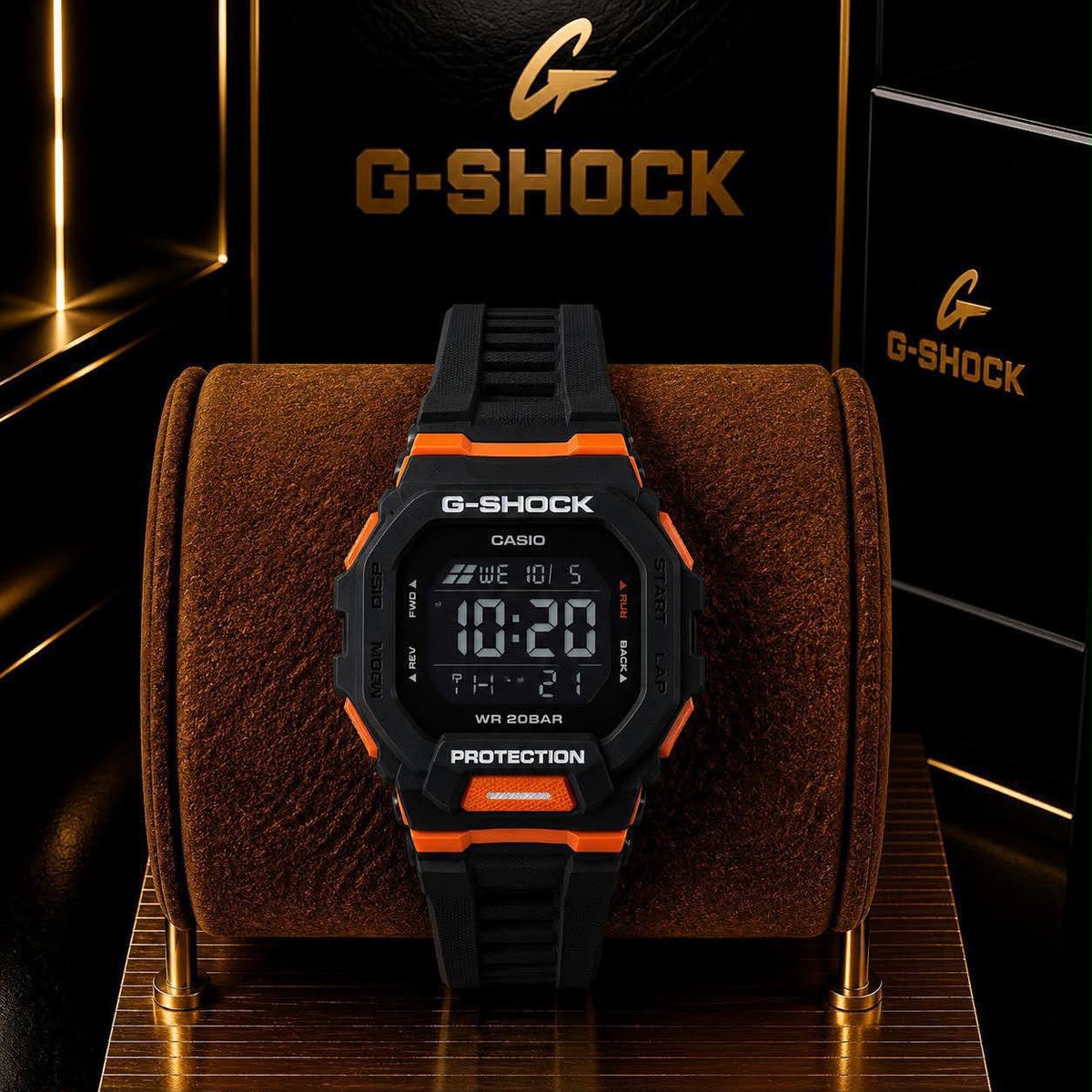 Casio G-Shock Square Digital Sports Watch Series (WR 20BAR)
