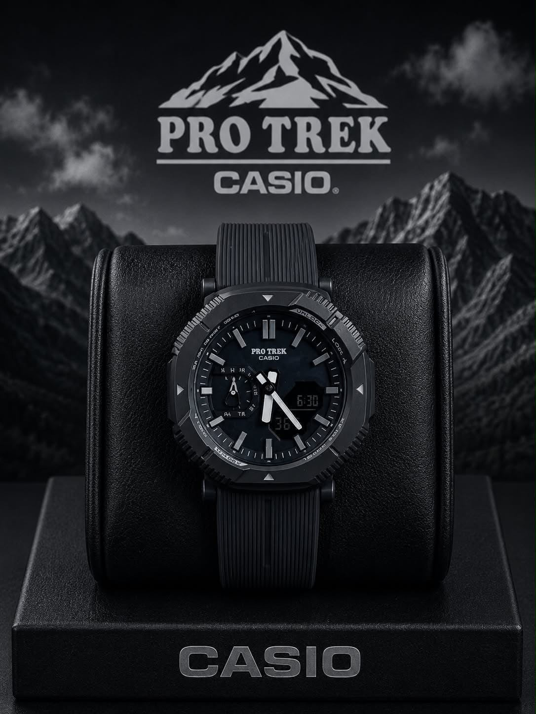 Casio Pro Trek Mountain Series Analog-Digital Resin Sport Watch