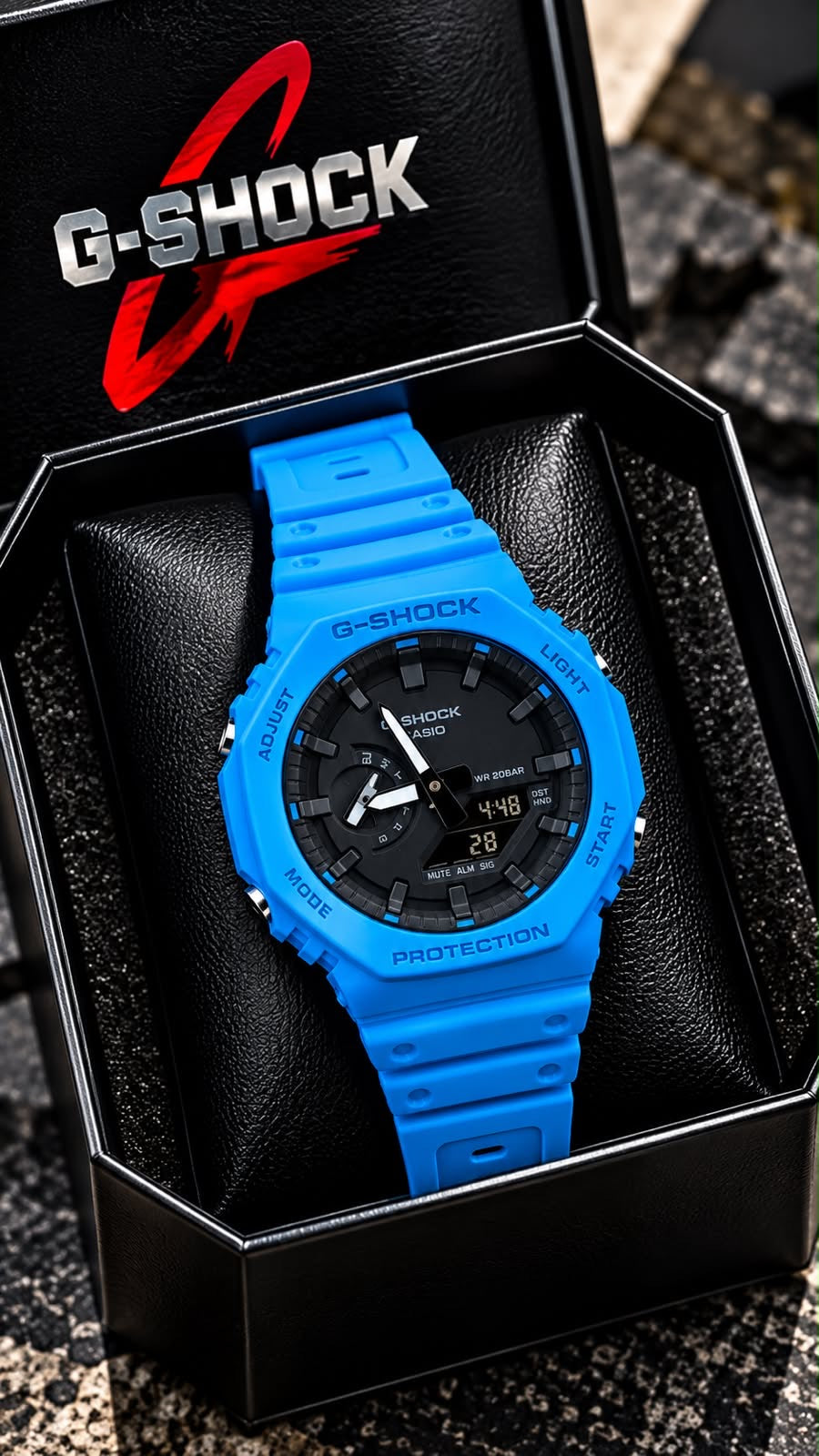 Casio G-Shock "CasiOak" Octagonal Analog-Digital Sports Watch Series