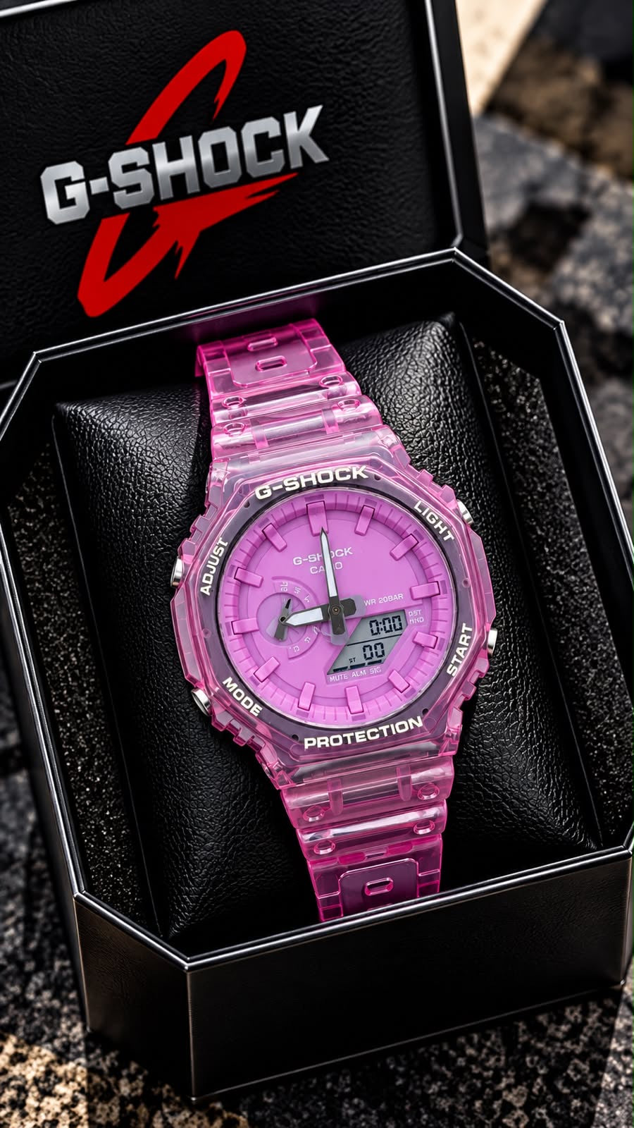 Casio G-Shock "CasiOak" Octagonal Analog-Digital Sports Watch Series