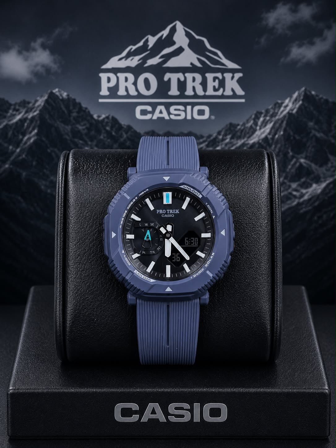 Casio Pro Trek Mountain Series Analog-Digital Resin Sport Watch