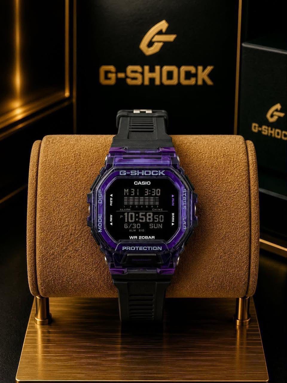 Casio G-Shock Square Digital Sports Watch Series (WR 20BAR)
