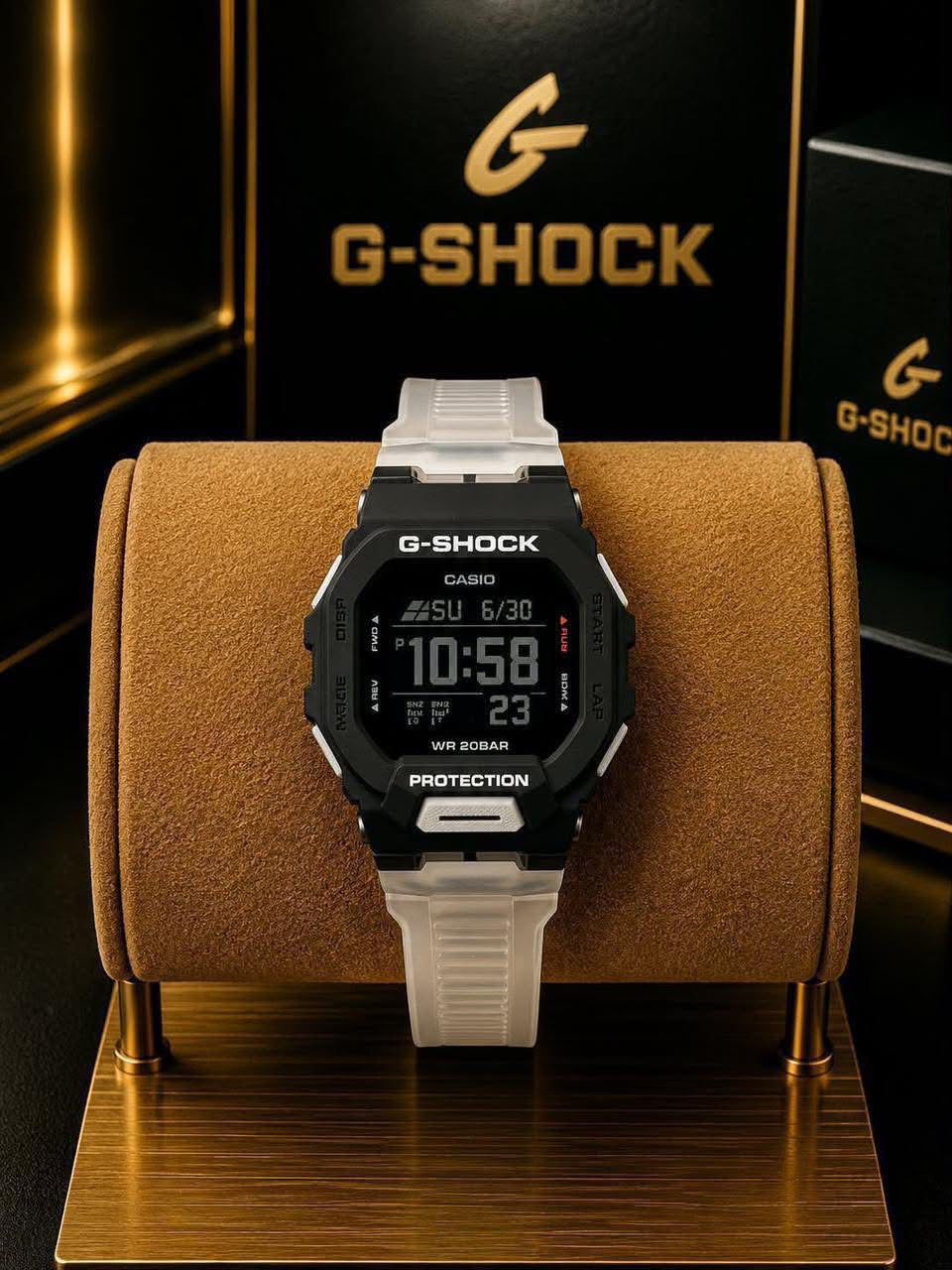 Casio G-Shock Square Digital Sports Watch Series (WR 20BAR)
