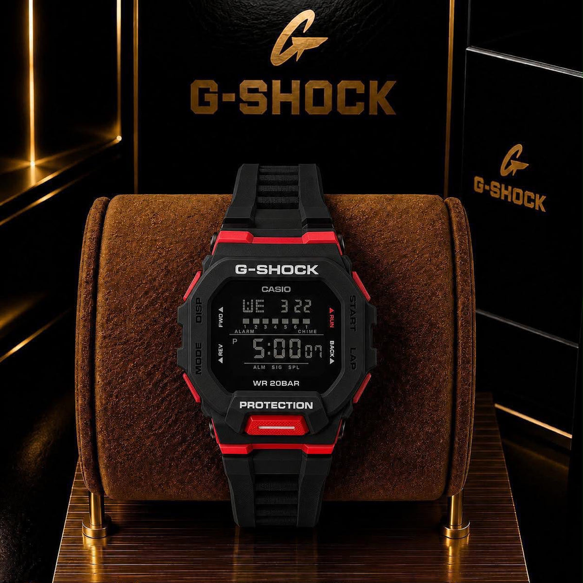 Casio G-Shock Square Digital Sports Watch Series (WR 20BAR)