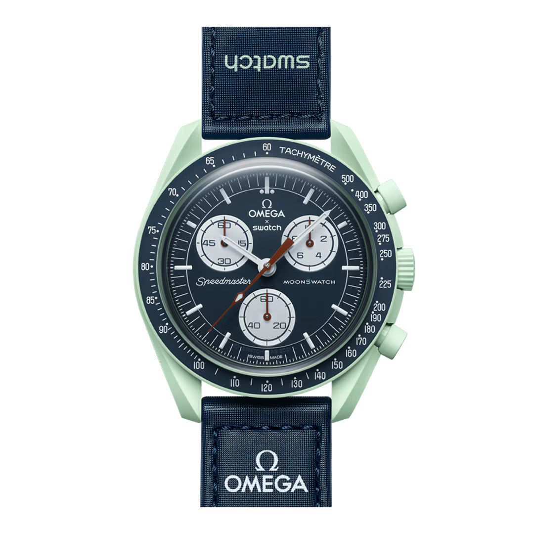 OMEGA × Swatch Bioceramic MoonSwatch – Mission on Earth (SO33G100)