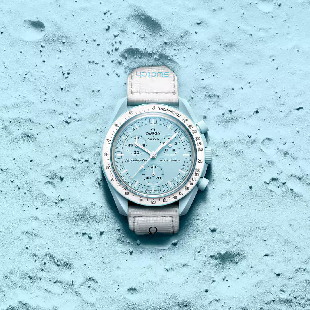 OMEGA × Swatch Bioceramic MoonSwatch – Mission to Uranus (SO33L100)