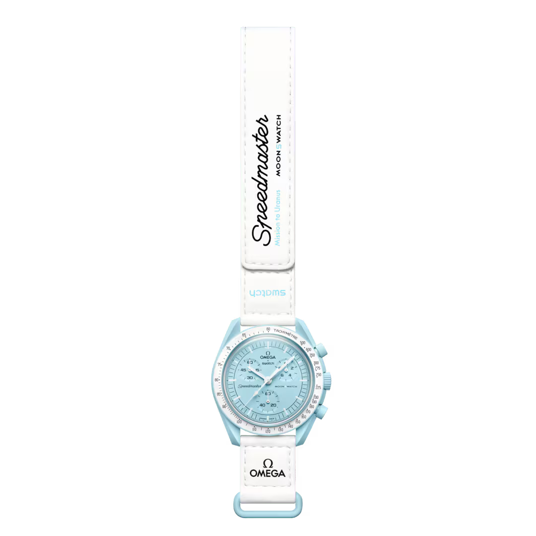OMEGA × Swatch Bioceramic MoonSwatch – Mission to Uranus (SO33L100)