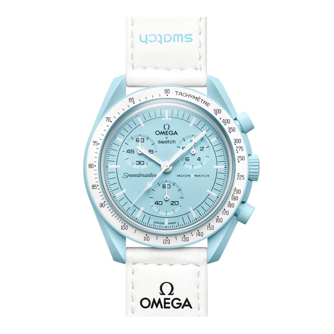 OMEGA × Swatch Bioceramic MoonSwatch – Mission to Uranus (SO33L100)