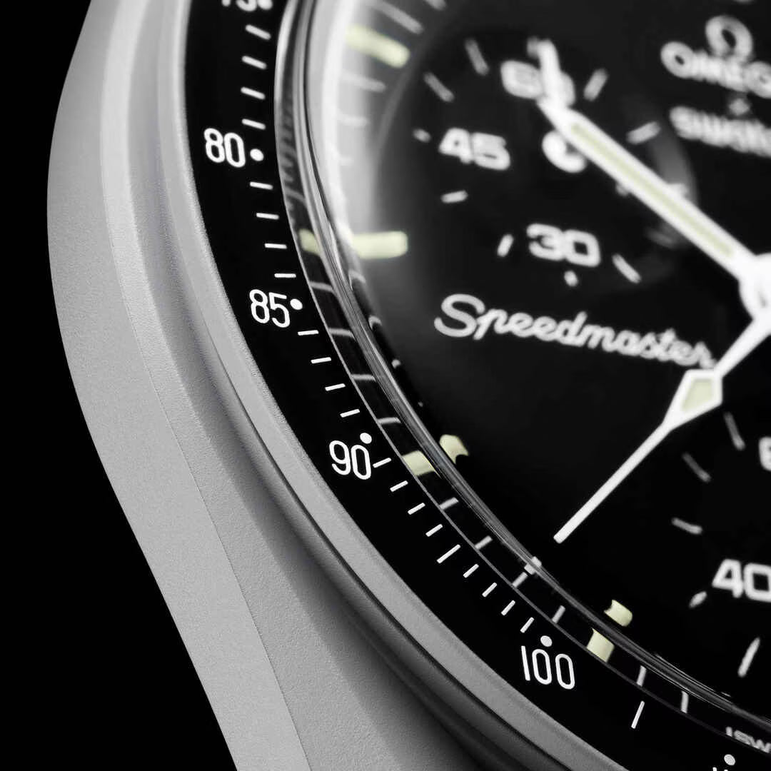 OMEGA × Swatch Bioceramic MoonSwatch – Mission to the Moon (SO33M100)
