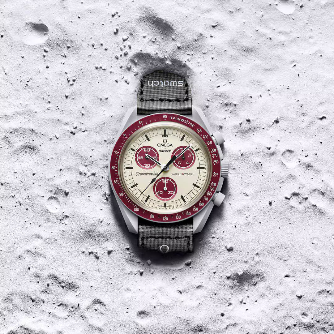 OMEGA × Swatch Bioceramic MoonSwatch – Mission to Pluto (SO33M101)