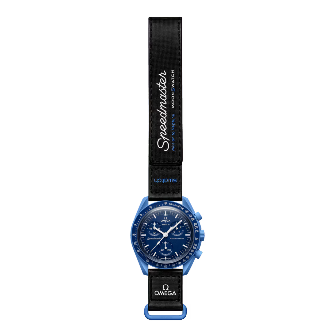 OMEGA × Swatch Bioceramic MoonSwatch – Mission to Neptune (SO33N100)