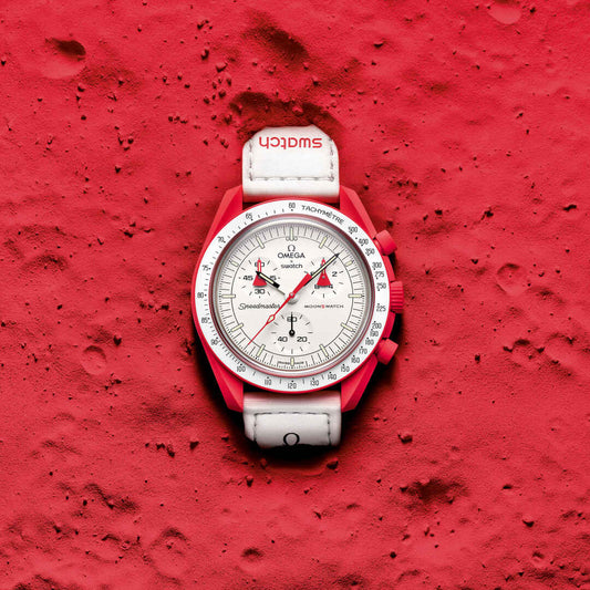 OMEGA × Swatch Bioceramic MoonSwatch – Mission to Mars (SO33R100)