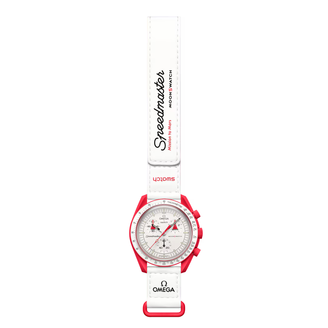 OMEGA × Swatch Bioceramic MoonSwatch – Mission to Mars (SO33R100)