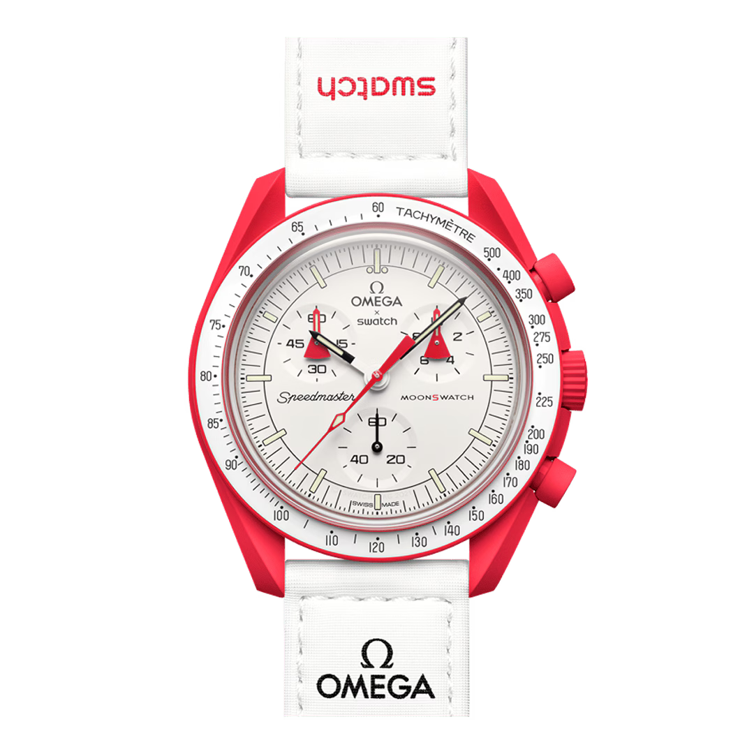 OMEGA × Swatch Bioceramic MoonSwatch – Mission to Mars (SO33R100)