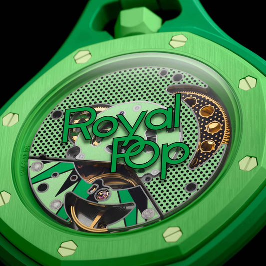 AP × Swatch Royal Pop – Green Eight (SSX03G100N)