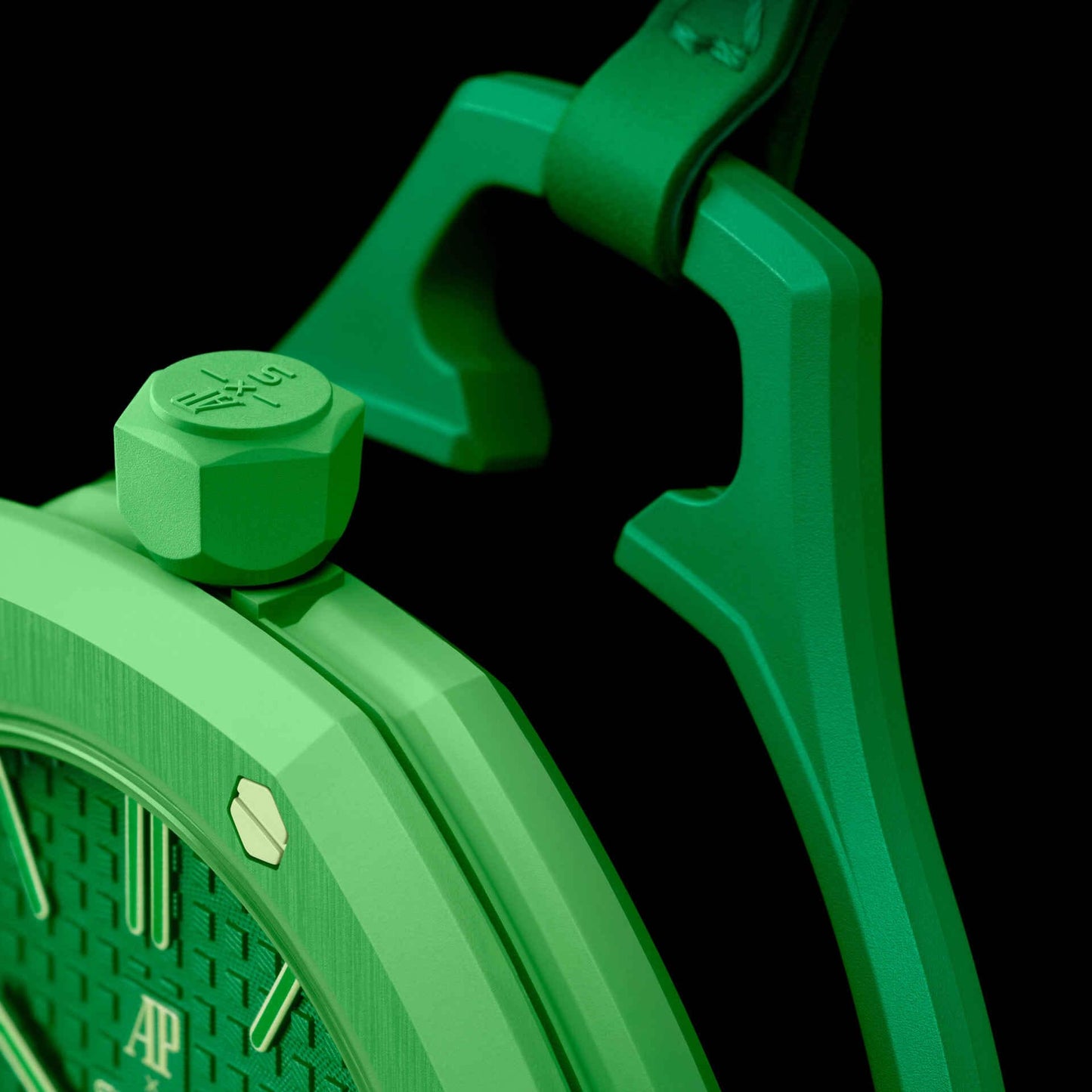 AP × Swatch Royal Pop – Green Eight (SSX03G100N)