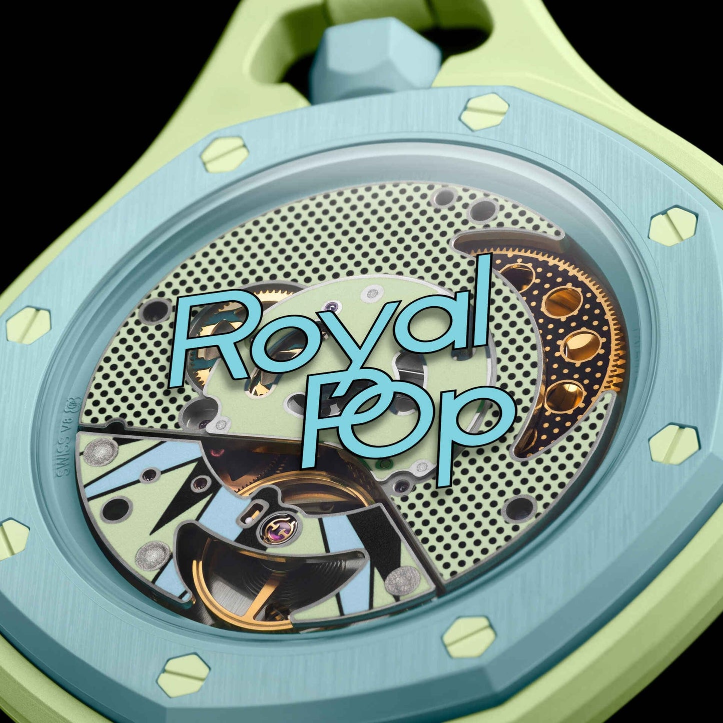 AP × Swatch Royal Pop – Blaue Acht (SSX03L101N)