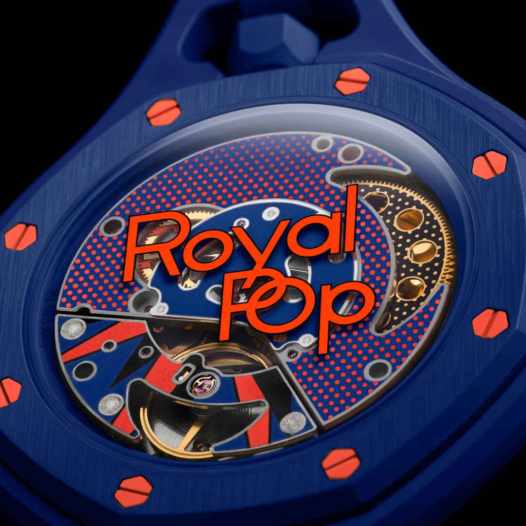 AP × Swatch Royal Pop – Orenji Hachi (SSX03L103N)
